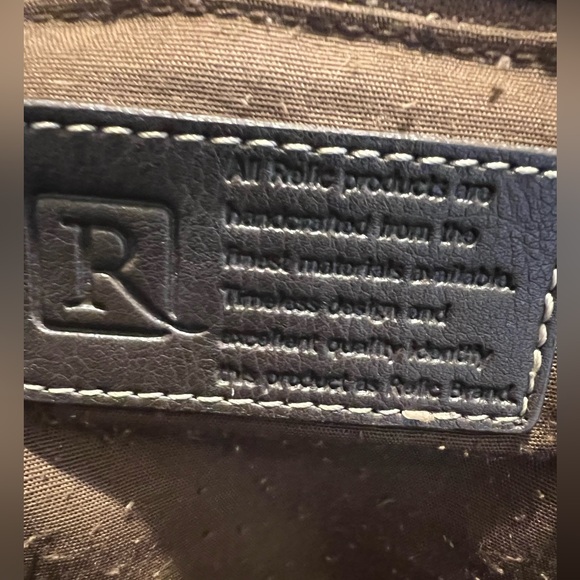 Relic By Fossil Autumn/Fall Colors Over the The Shoulder Satchel Type Purse/Bag - Picture 3 of 11